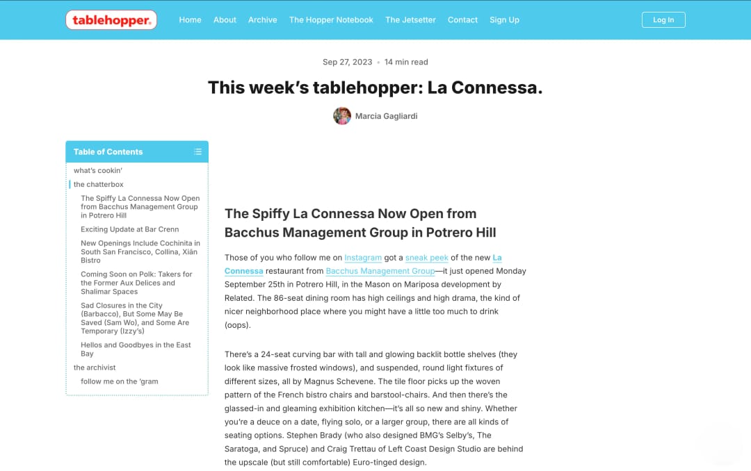 NAMED MENTION FOR STANDOUT RESTAURANT INTERIOR DESIGN